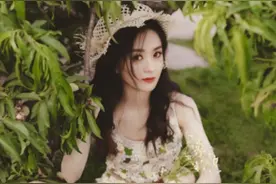 赵丽颖夏日森系大片，这组真的好灵好夏天图片