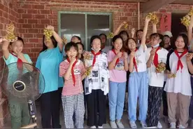 岳阳郭镇中学：在劳动中收获快乐图片