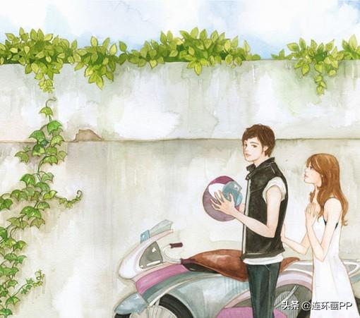 插画欣赏：我所向往的爱情…