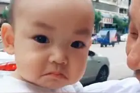 妈妈“消失”一周为断奶，回家后宝宝看到妈妈时的表情好委屈图片
