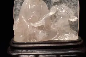 寿山石结晶体荔枝冻如意观音图片