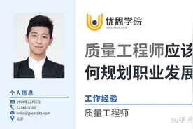 优思学院｜质量工程师应该如何规划职业发展？图片