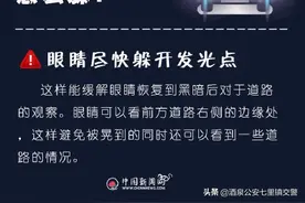 对付“远光狗”，你可以这么做！图片