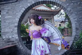 王者荣耀小乔丁香结cosplay宛如真人出现网友不淡定了:太美了吧图片