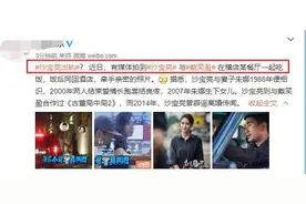 48岁沙宝亮牵美女同回酒店被疑出轨，女方32岁身份曝光图片