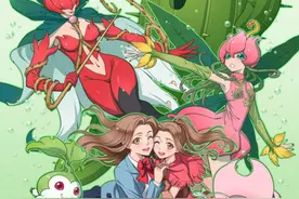 插画师作品《数码宝贝进化链》！长大的不只是你，还有我图片