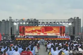 勉县举行庆祝中国共产党成立100周年红色歌曲大合唱活动图片