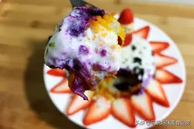 圣诞节，用南瓜、草莓等7种食材做“圣诞蛋糕”，好看好吃真开心图片