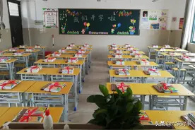 六安市人民路小学开学报到日：我们是小学生啦图片