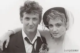 当麦当娜遇到西恩·潘，从打打闹闹到分道扬镳，再见一笑泯恩仇图片