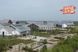 沿着高速看中国丨烽起芦苇荡 红色巨淀湖 如今的牛头镇发展如何？图片
