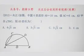 直击2019中考：内江中考选择压轴题，正确率仅29%，还有19%靠猜的视频封面