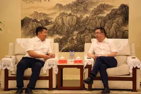 豪沃重卡调迁至青白江！张胜会见中国重汽集团副总经理图片