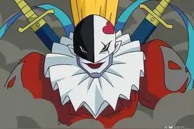 数码宝贝：说是黑暗四天王，但真正强的只有小丑皇和机械邪龙兽图片