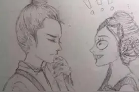 有种"敷衍"叫画一半不想画了，美术生翻车现场，网友：是没充钱吧图片