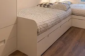 高低床怎么设置不占空间图片