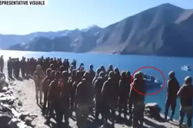 西海舰队出击！国产攻击艇现身高原，展现威慑力，堪比美俄欧同款图片