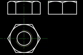 螺母的绘制（CAD版）——AutoCAD2018实例视频图片