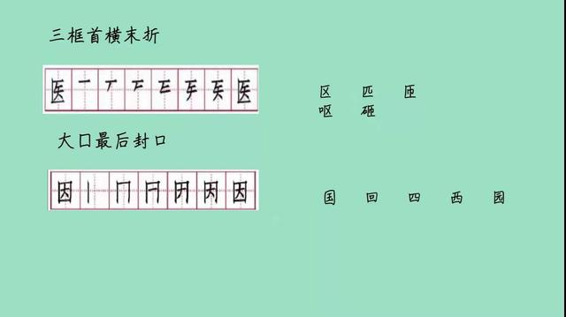 遵照笔顺的规范，写出漂亮美观的汉字