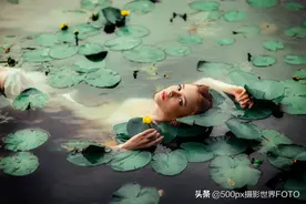 乌克兰摄影师Olga Boyko将模特拍成仙境生物图片