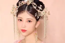 仙仙仙！超美的新娘古风发型图片