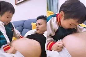 女儿想要弟弟，妈妈坚决不要，女儿寄希望于“爸爸的肚子”图片