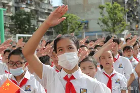 厦门外国语学校附属小学过渡校区惊艳开学图片