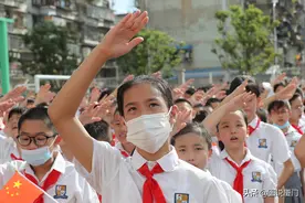 厦门外国语学校附属小学过渡校区惊艳开学图片