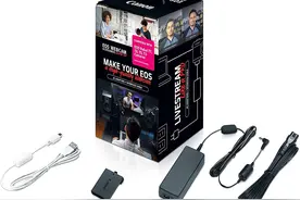 佳能推出官方假电池套件，便于使用相机充当电脑摄像头图片