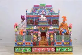 中国葬礼用的纸扎，荣登巴黎艺术展！西方人感叹：太浪漫了图片