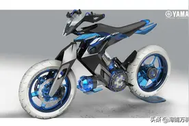 水驱动摩托2025年实现？雅马哈XT 500水动力概念摩托图片