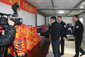 副市长王飞督导检查我局烟花爆竹禁燃禁放整治工作开展情况图片