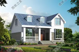 15万左右农村二层自建别墅，低成本二层小别墅，快乐生活的小起点图片