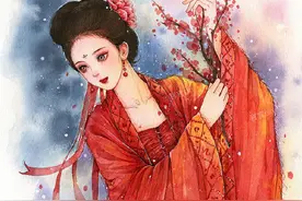 古风插画 | 袅娜少女羞，岁月无忧愁图片