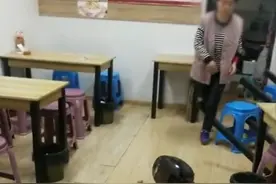 江苏一对夫妻店里闹矛盾摔砸东西，男子：店不是店，家不是家图片