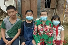 泉州一单亲妈妈不幸得癌，3个孩子有时一天只吃一顿！三年前丈夫肝癌去逝图片