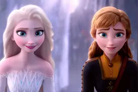 美美美！姐妹情深！冰雪奇缘2 艾莎女王 安娜公主高清特写壁纸图片