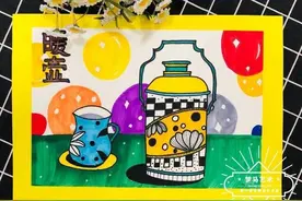 素材分享｜5～7岁少儿创意美术作品128张图片