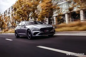 试驾｜245马力+8AT，配备弹射起步，竞争宝马3系！试捷尼赛思G70图片