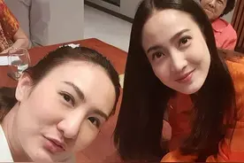 泰国明星和亲兄弟姐妹合照，整没整容一眼能看出图片