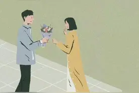 漫画：男生爱一个女生的递减公式 ​​​图片