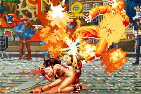 如果将《拳皇》必杀技威力发挥到极致，谁的磨血效果最好？图片