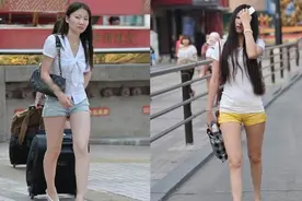 牛仔短裤和休闲短裤，爱逛街的你选哪款？图片