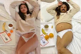 亚莉安娜、怪奇比莉通通难不倒他！印度大叔模仿名人爆红图片