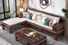 新中式乌金木历久弥新，好比陈年的佳酿，让居室流光溢彩图片