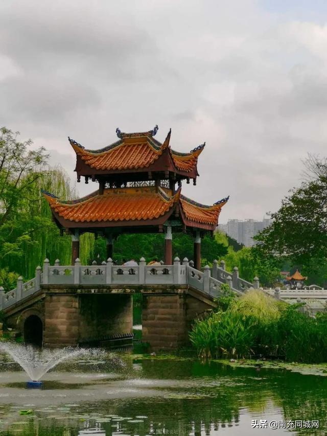 南充北湖公园的前世今生