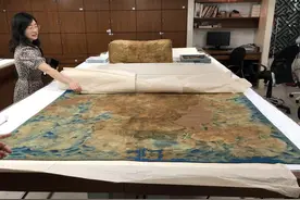 慈禧入殓时穿着的世界唯一女龙袍，来杭州了图片