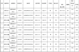安徽一批公车公开拍卖！帕萨特1700元起图片