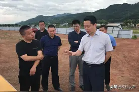 平江：黄伟雄率队调研福寿山抽水蓄能电站建设情况图片