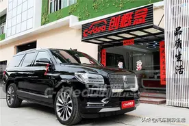 深圳林肯领航员四座半隔断内饰改装，高清图合集图片